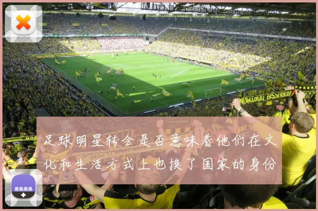 足球明星转会是否意味着他们在文化和生活方式上也换了国家的身份