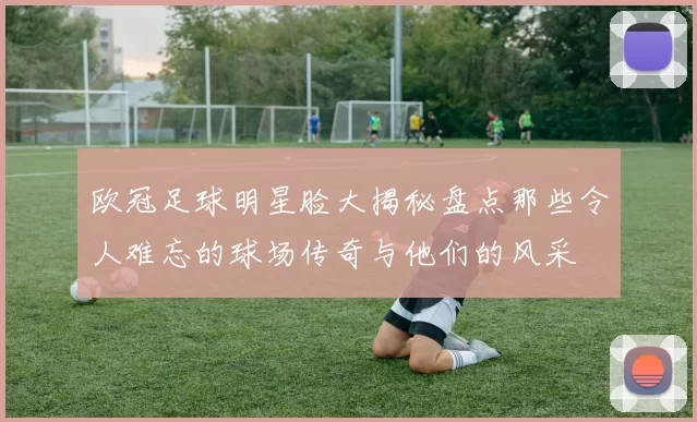 欧冠足球明星脸大揭秘盘点那些令人难忘的球场传奇与他们的风采