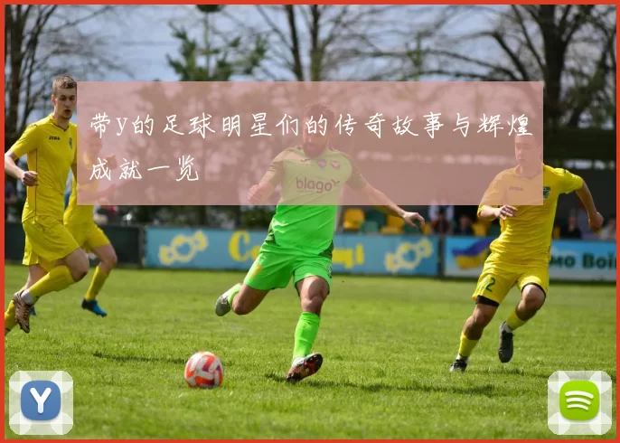 带y的足球明星们的传奇故事与辉煌成就一览