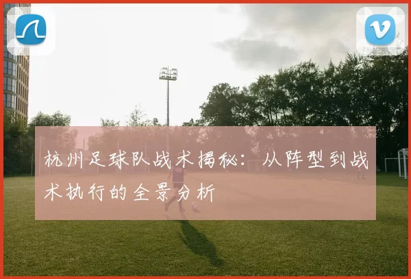 杭州足球队战术揭秘：从阵型到战术执行的全景分析