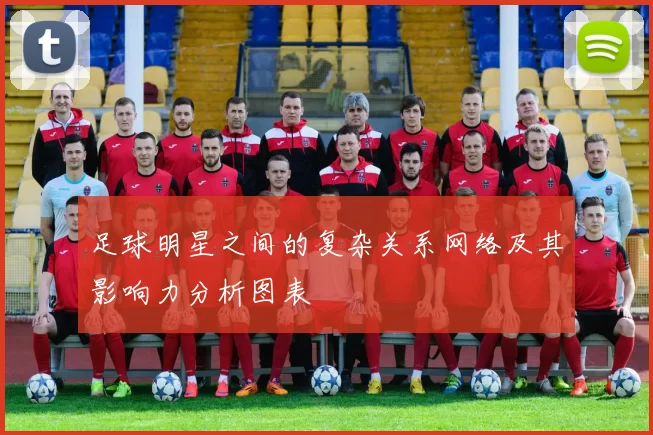 足球明星之间的复杂关系网络及其影响力分析图表